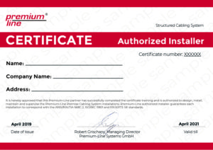 Premium Line Installer Re certification Online Training Premium Line