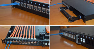 Copper & Fiber, Hybrid Patch Panel 