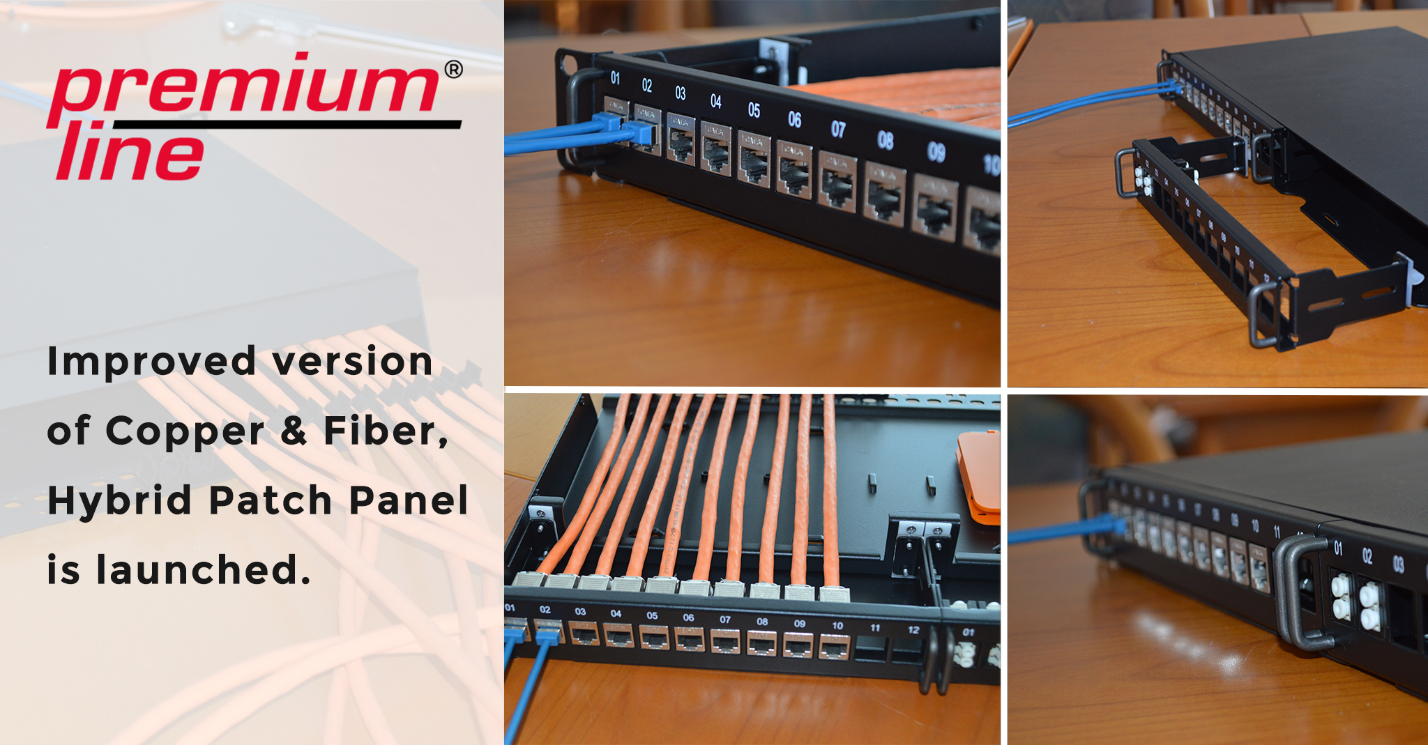 Slimline Fiber Patch Panel